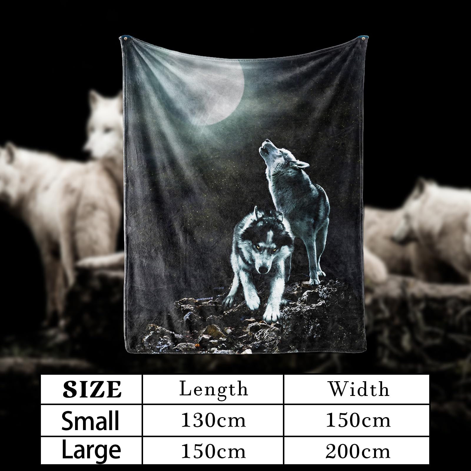 Couverture Cheval 3D Douillette - Style Rustique - 130x150 Cm - Pour Canapé, Lit Ou Déco