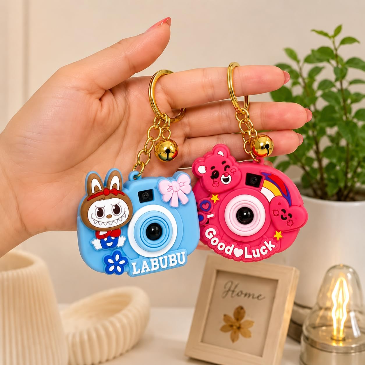 Crafts and Toys Cute Cartoon Projection Camera Keychain Mini 2-in-1 Projector Toy with Image Slide Show Cartoon Design Keyring for Kids Assorted Design (Pack of 1)(Z304)-image-15