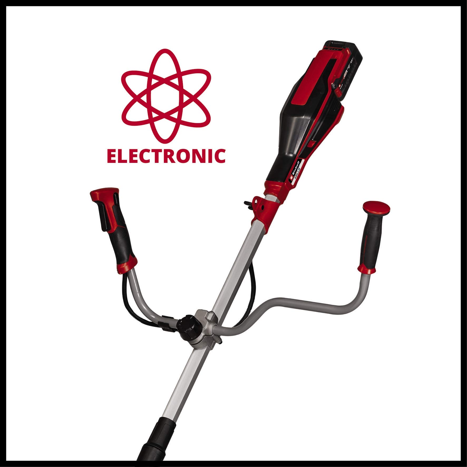 Einhell Agillo 18/200 Kosiarka, Czarny/Czerwony, 20 cm