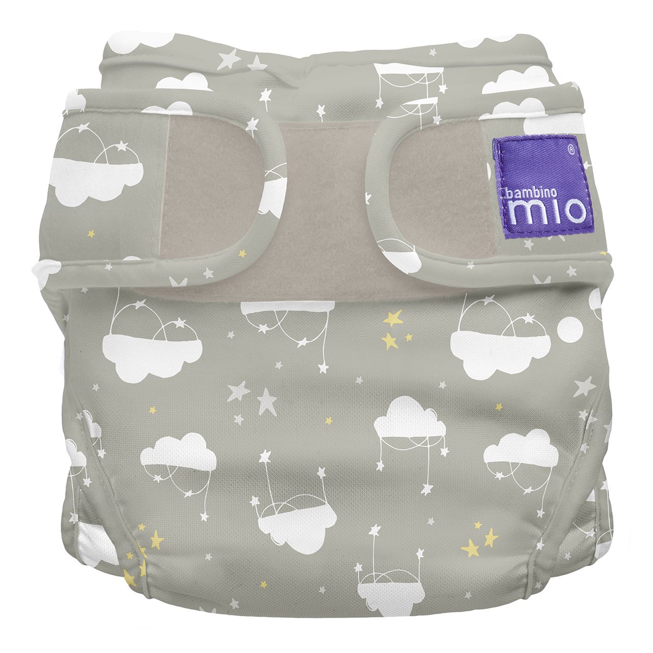 Bambino Mio, mioduo Cloth Diaper Cover, Cloud Nine, Size 1