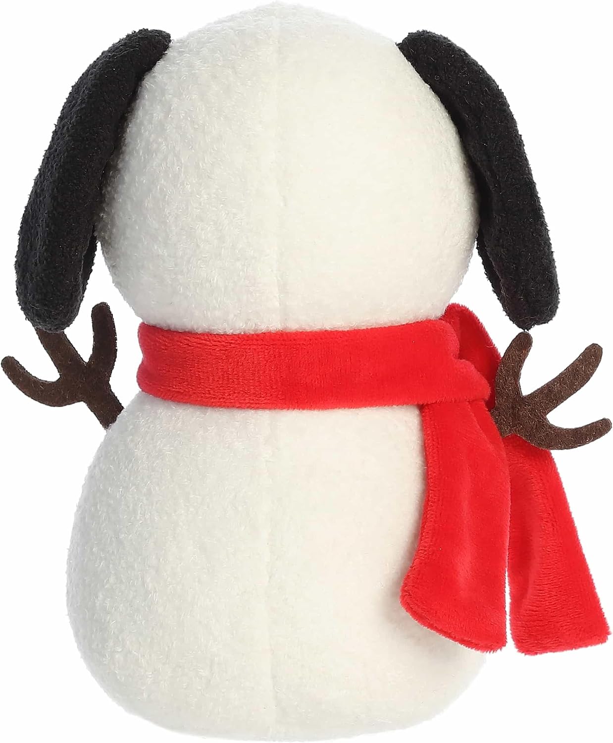 Aurora® Festive Peanuts® Snow Beagle Stuffed Animal - Officially Licensed Toys for All Snoopy Fans - Perfect for Holiday Decorations or Gifts - White 7.5 Inches