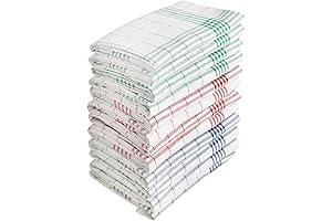 100% Made in USA Eco-Friendly Kitchen Dish Towels