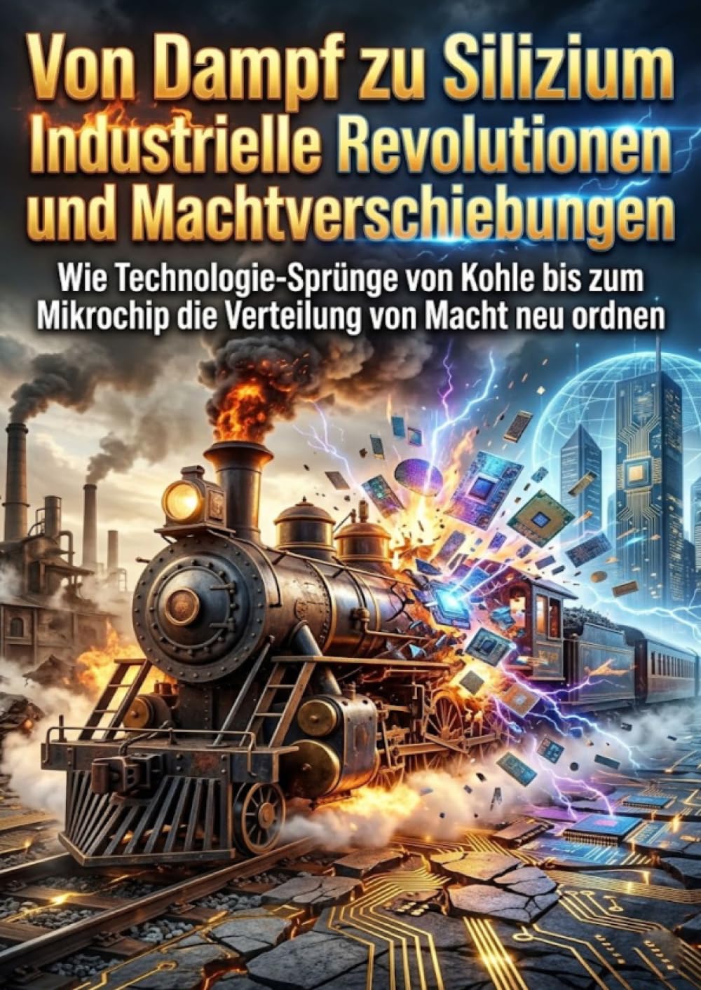 Von Dampf zu Silizium: Industrielle Revolutionen und Machtverschiebungen: Wie Technologie‑Sprünge von Kohle bis zum Mikrochip die Verteilung von Macht neu ordnen
