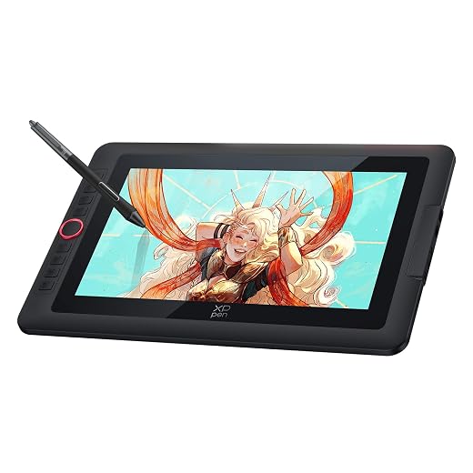 XP-PEN Artist13.3 Pro Drawing Tablet, 13.3 inch Portable Digital Pen Display with Battery-Free Stylus for Art Design