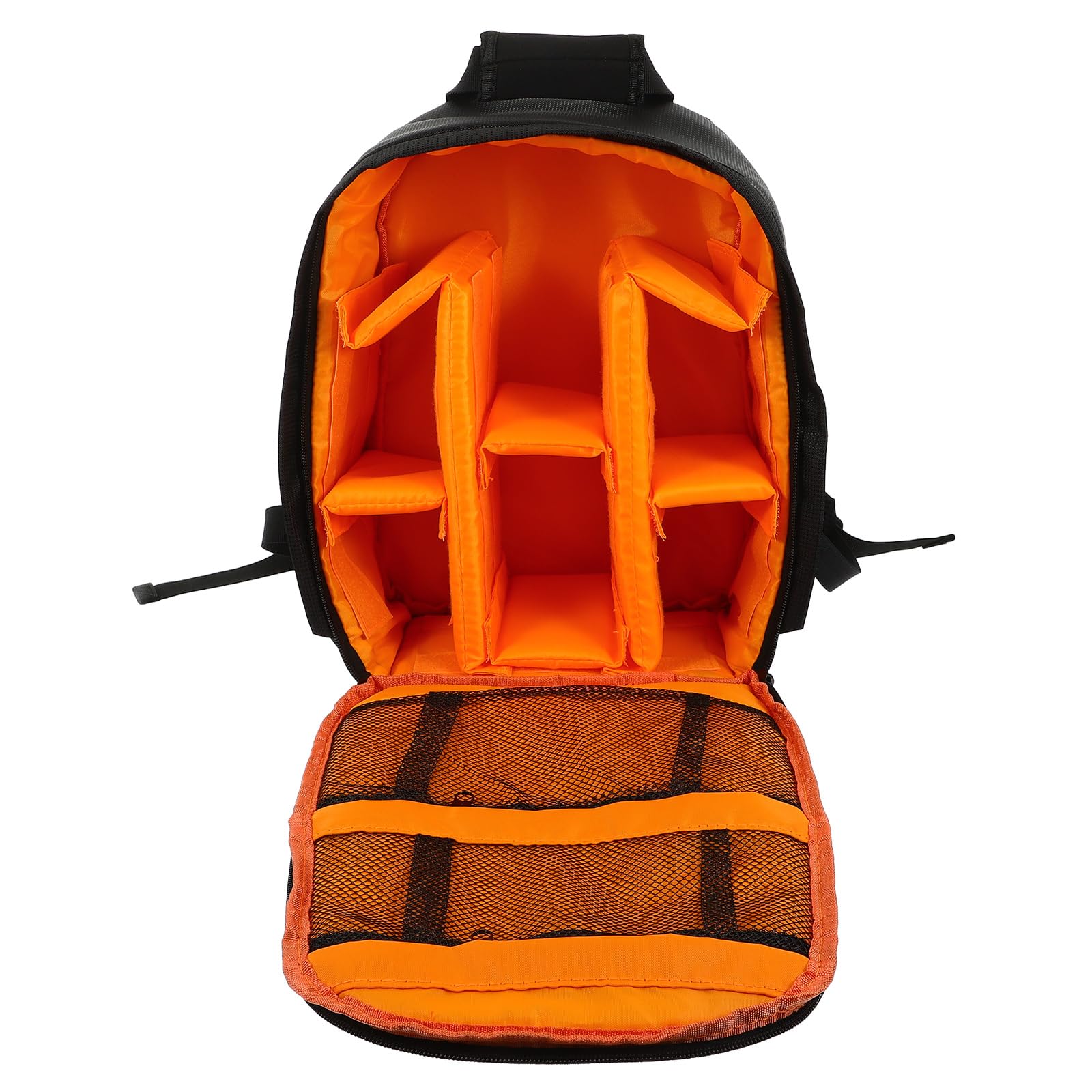 Zerodeko Zaino Borsa Compatta in Nylon 210d e 600dtxb Porta Fotocamera Nero Leggero e Resistente per Accessori Fotografia, per Viaggi e Avventure Fotografiche