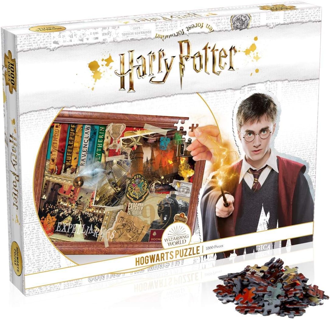 Harry Potter Hogwarts 1000 Pc Jigsaw Puzzle