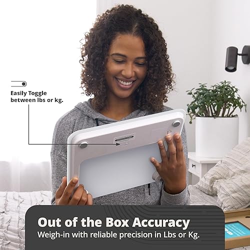 Miniatura 7 de Greater Goods Báscula de cocina esencial y báscula Accucheck (blanco)