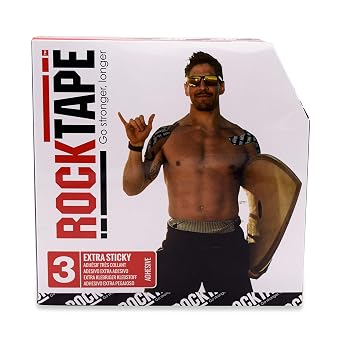 RockTape H2O Black Logo 2 x 16.4' (5cmx5m)