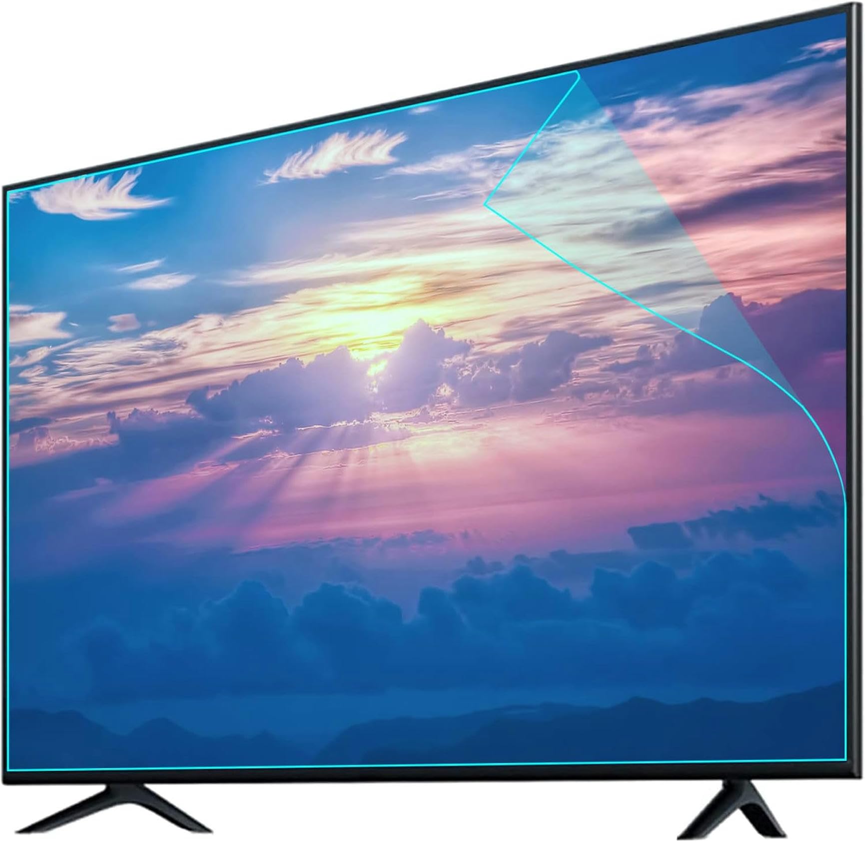 Protector De Pantalla para TV con Protección UV/Luz Azul, Película Esmerilada Antirreflejos con Índice De Reducción De hasta El 90% para LCD, Led, 4K OLED QLED HDTV De 40".