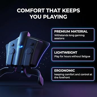 Collective Minds Strike Pack FPS Dominator for PS4 | Wired Controller MOD Kit with 2 Remappable Paddles | Built-In Mods, On-the-Fly Mapping & Lag-Free Gaming | DualShock 4 Compatible