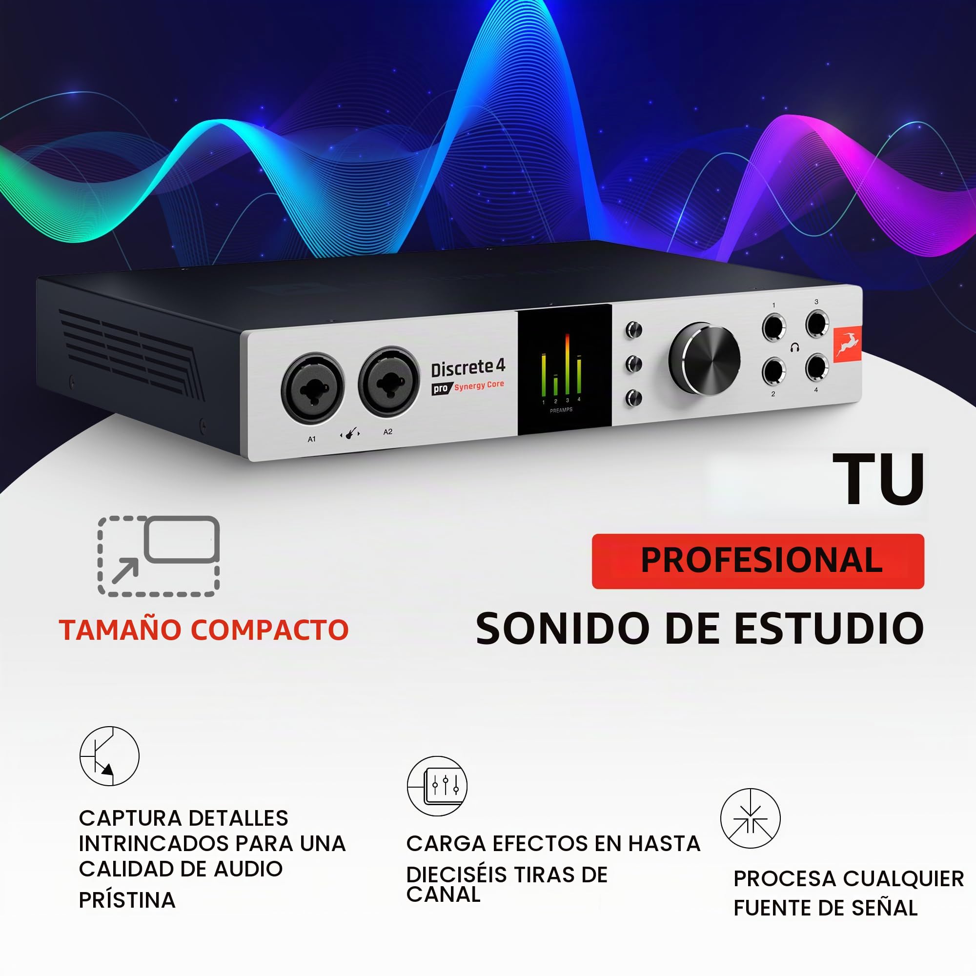 Amazon.com: Antelope Audio Interfaz de audio Discrete 4 Pro