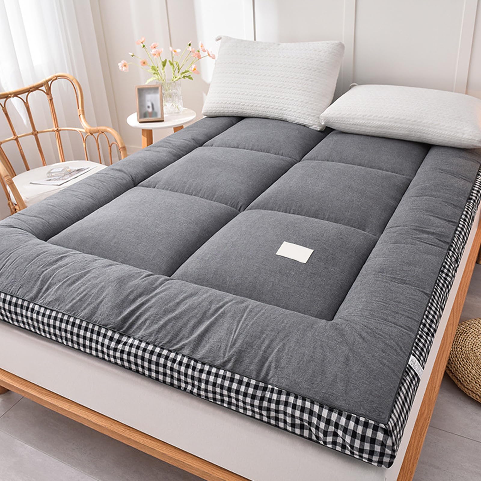 Manta acolchada suave y cómoda de 200x220cm para camas de invitados