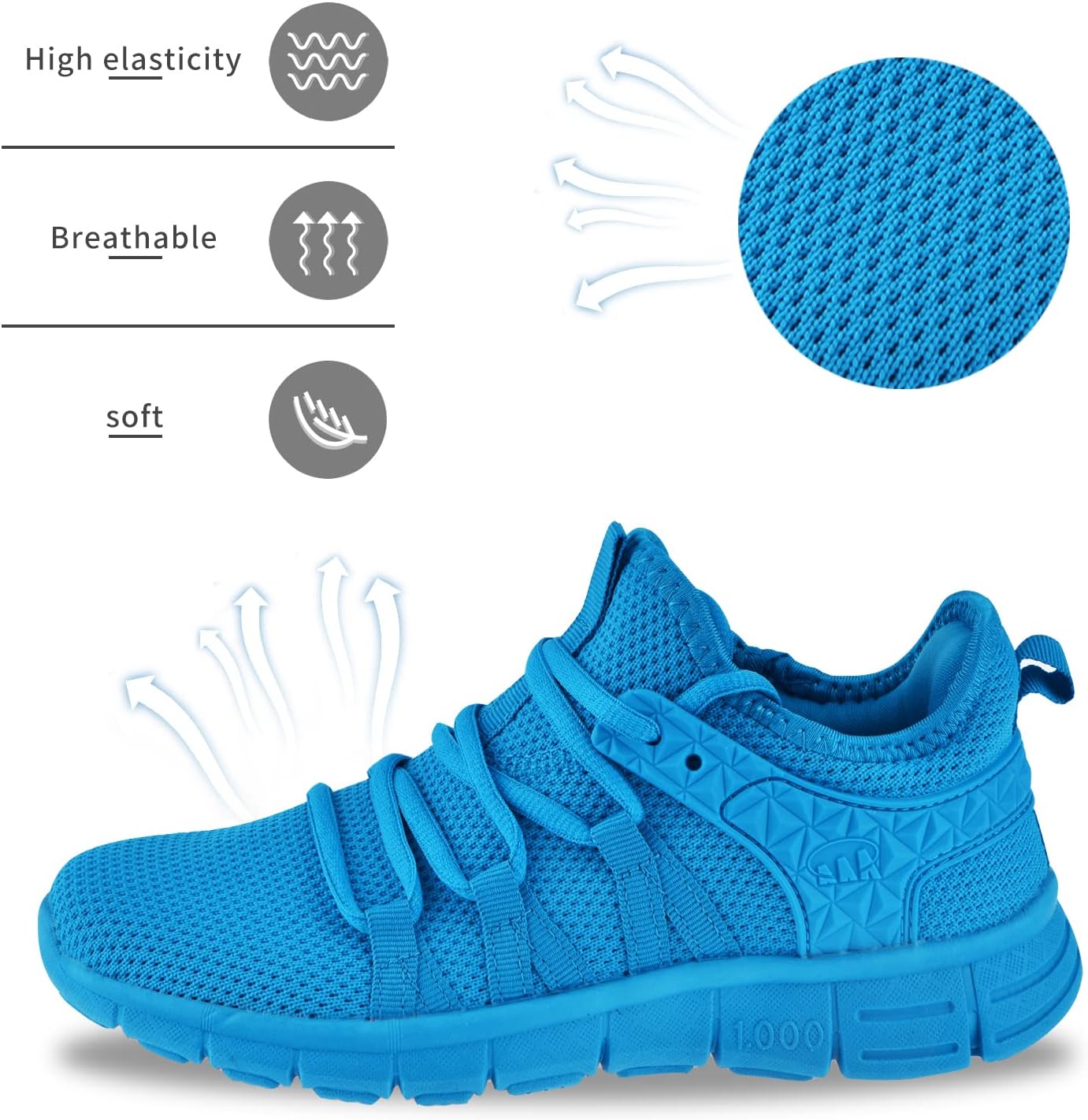INZCOU Running Shoes Lightweight Tennis Non Slip Gym Workout Shoes... - Picture 124 of 190