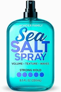 Sea Salt Spray – Wave Activator & Texture Spray for Hair Volume – Texturizing Hair Mist & Curl Refresher for Men & Women – Travel Size Hairspray Extra Hold Volumizer & Strong Holding for Styling