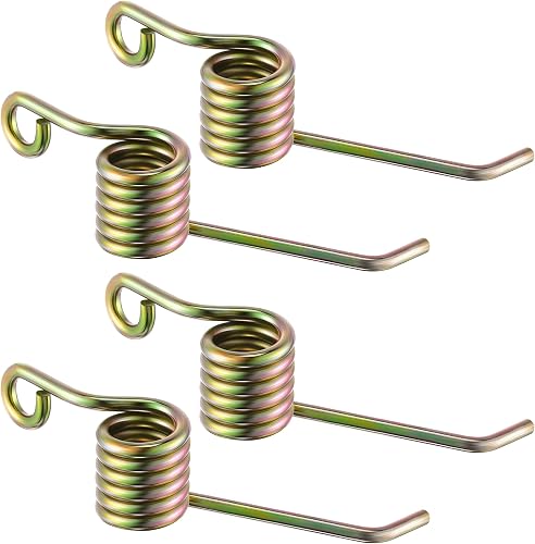 4 Pack Universal Power Rake Replacement Springs Compatible with Maxpower 330105, Dethatcher Springs Compatible with Maxpower Arnold 16 Inch Dethatching Mower Blade for Most Lawn Mower