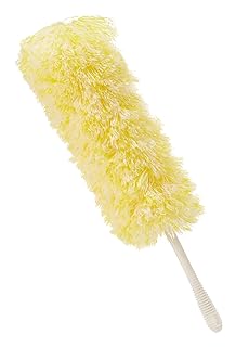 Al Hayah Dust Cleaning Brush with Plastic Handle for Car - Yellow