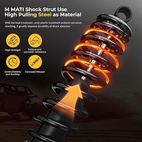 Miniatura 3 de M MATI Amortiguador delantero Strut para Polaris Ranger 900 1000 Diese-l 1000 570-Full-Size 7043755