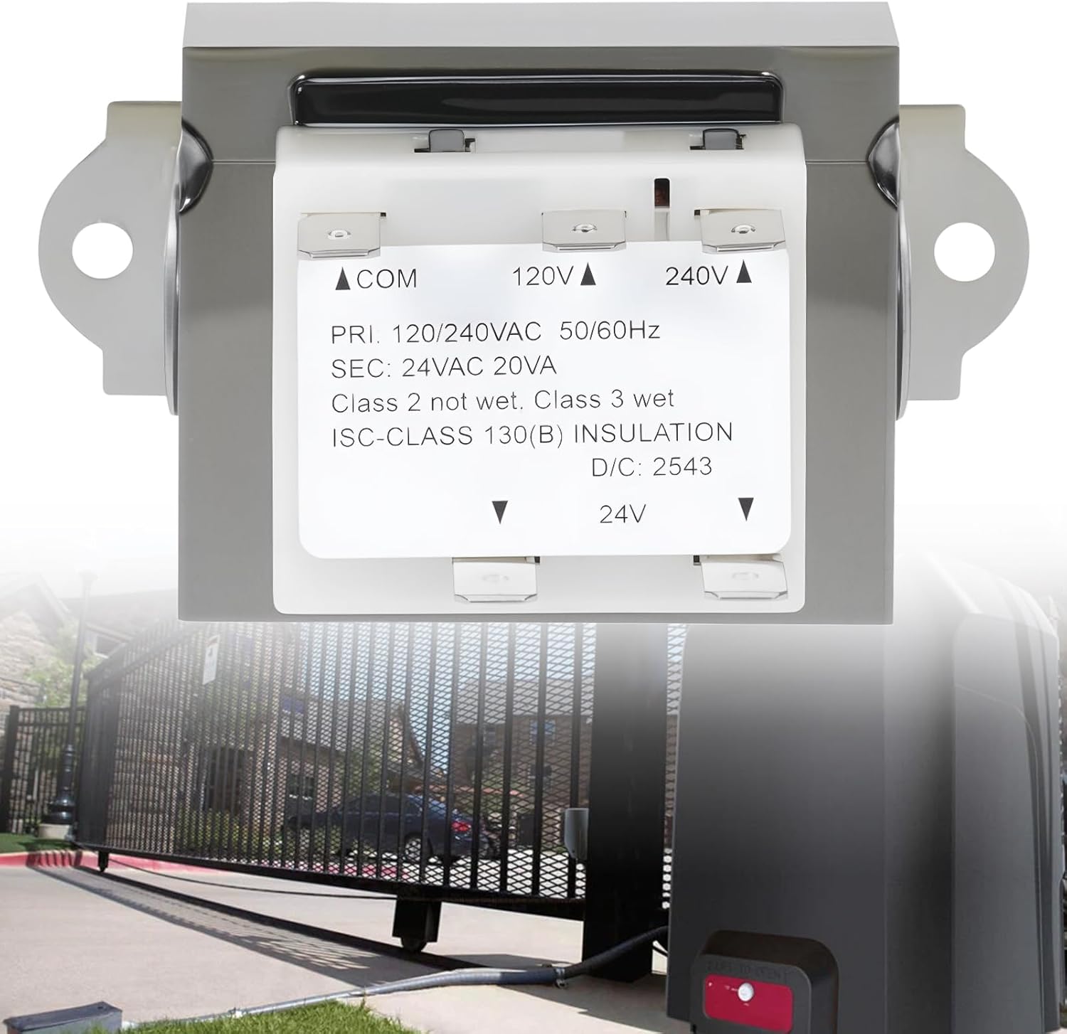 21-14182 Transformer 120V / 240V Compatible with LiftMaster 1PH SL3000 Series and Other Logic 5.0 Commercial Door Operators - Replace K21-14182 Commercial Garage Gate Opener Transformer