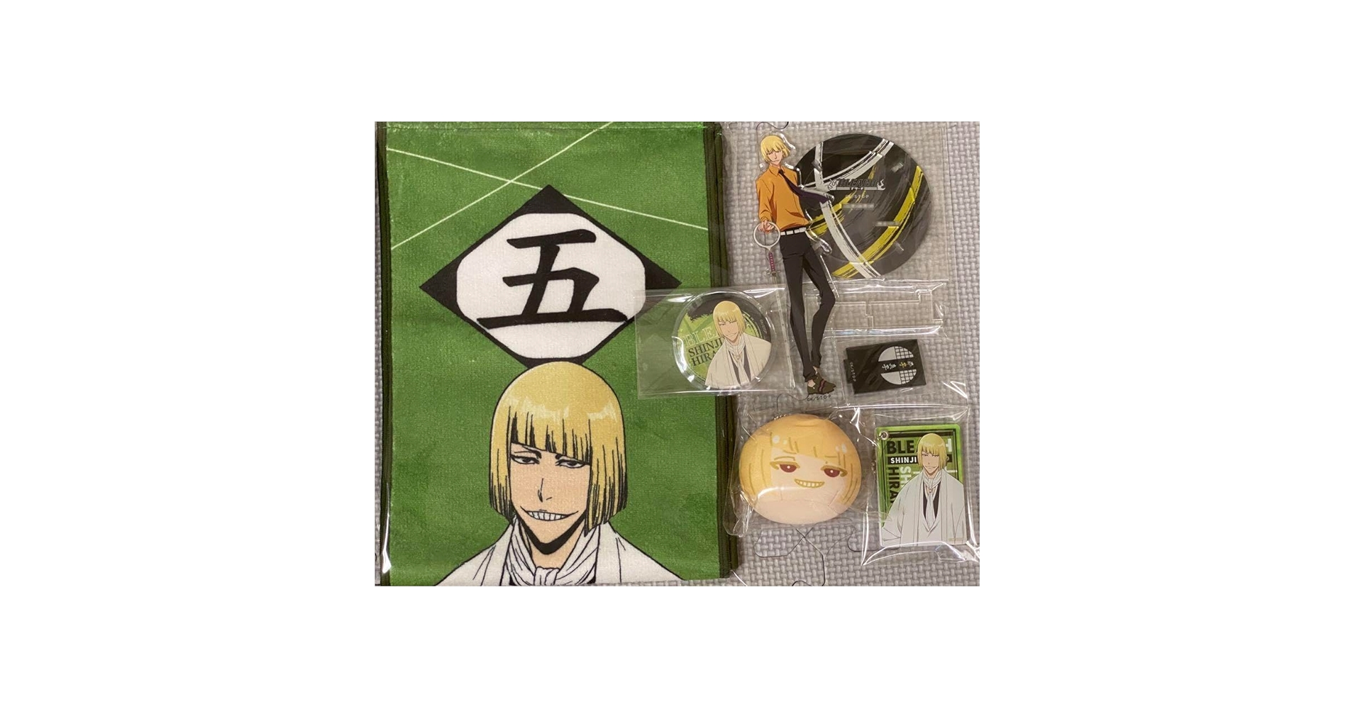 BLEACH 平子真子　グッズ5点セット+α Amazon.co.jp: BLEACH 平子真子 セット ※8月30日 : ホーム＆キッチン