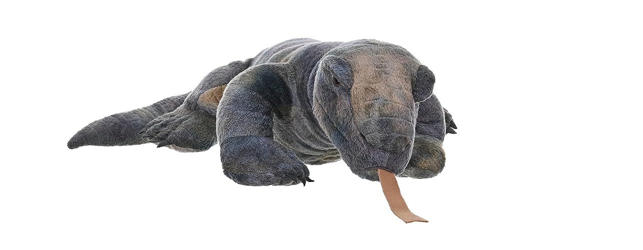 Wild Republic Komodo Dragon Plush, Stuffed Animal, Plush Toy, Gifts for Kids, Cuddlekins 12 Inches