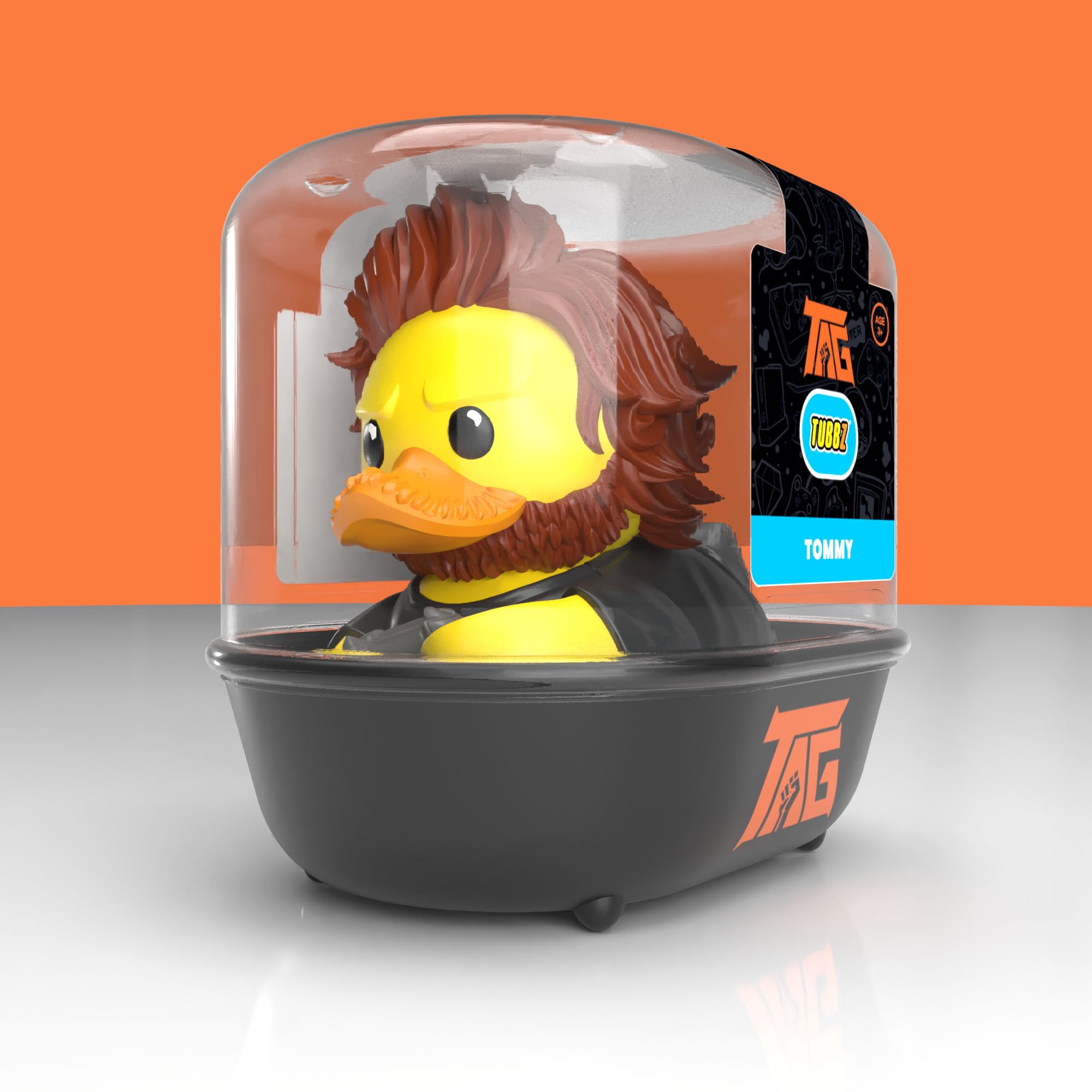 TUBBZ First Edition: TwoAngryGamers - Tommy Cosplaying Rubber Duck Vinyl Figure, Tommy (Bathtub), 9 cm (3.54 inches) tall - Image 2
