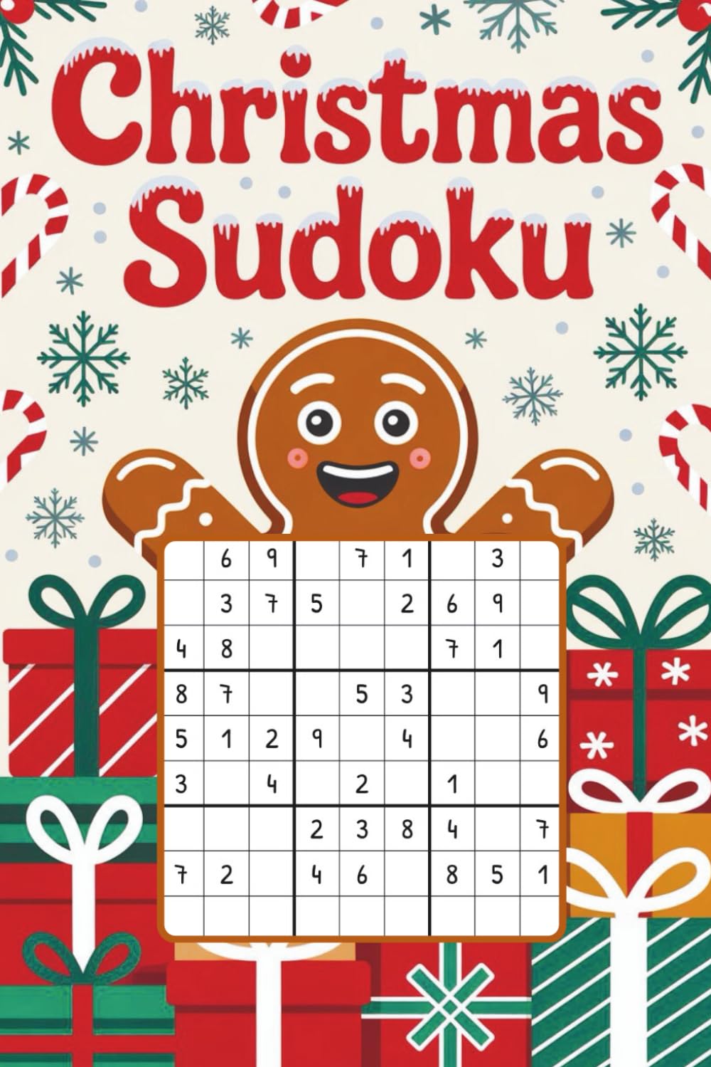 Stocking Stuffers for Teen Boys: White Elephant Christmas Gifts: Sudoku for Teenagers Ages 16-18
