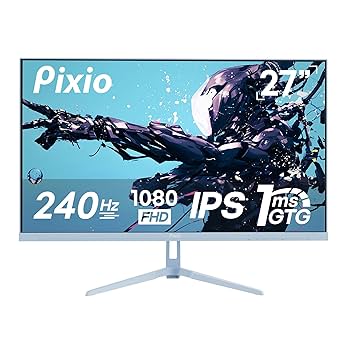 Amazon.com: Pixio PX279 Wave Blue 27 inch 240Hz Refresh Rate