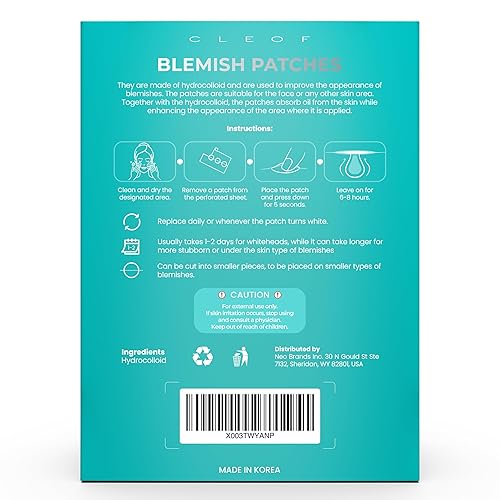 Miniatura 7 de Parches de espinillas para cara y cuerpo, 171 unidades, tratamiento nocturno. Parche para acné para zits, puntos, golpes, manchas, espinillas,