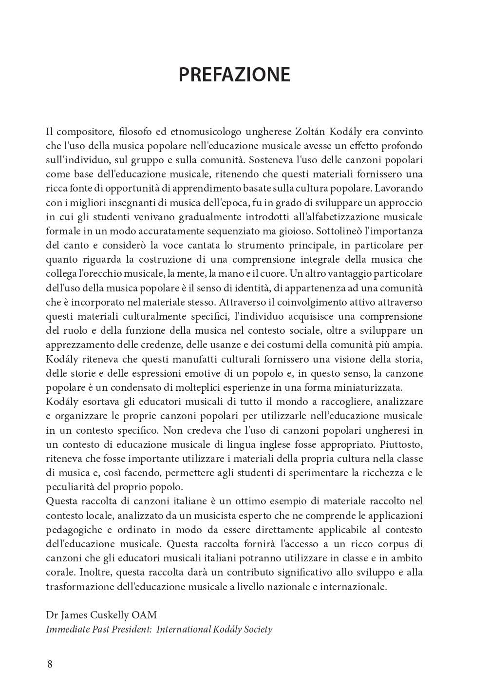 La musica popolare italiana nella didattica kodályana-Italian folk music in kodály-based music education