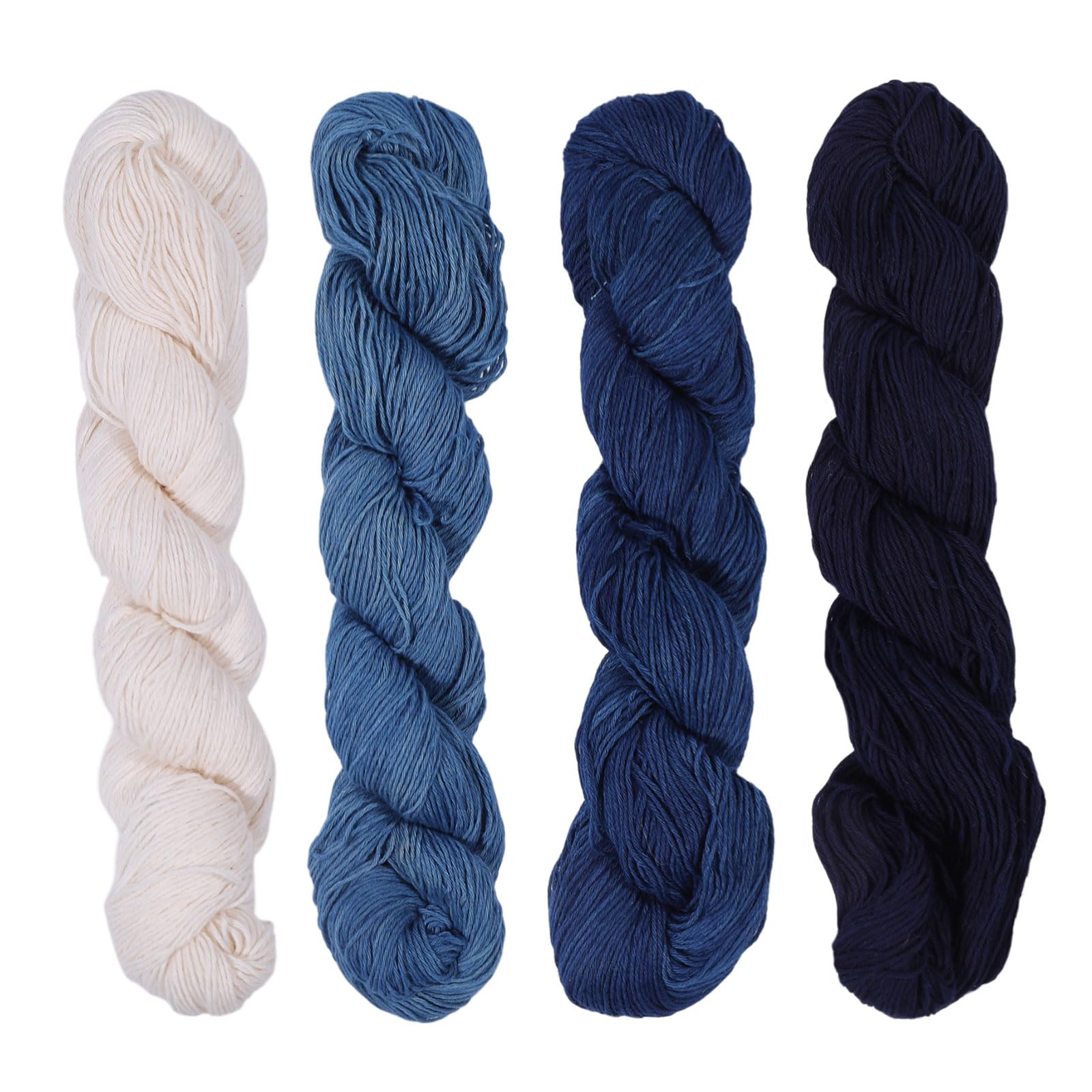 Fil Sashiko en coton bleu pour personnaliser vos vêtements en broderie