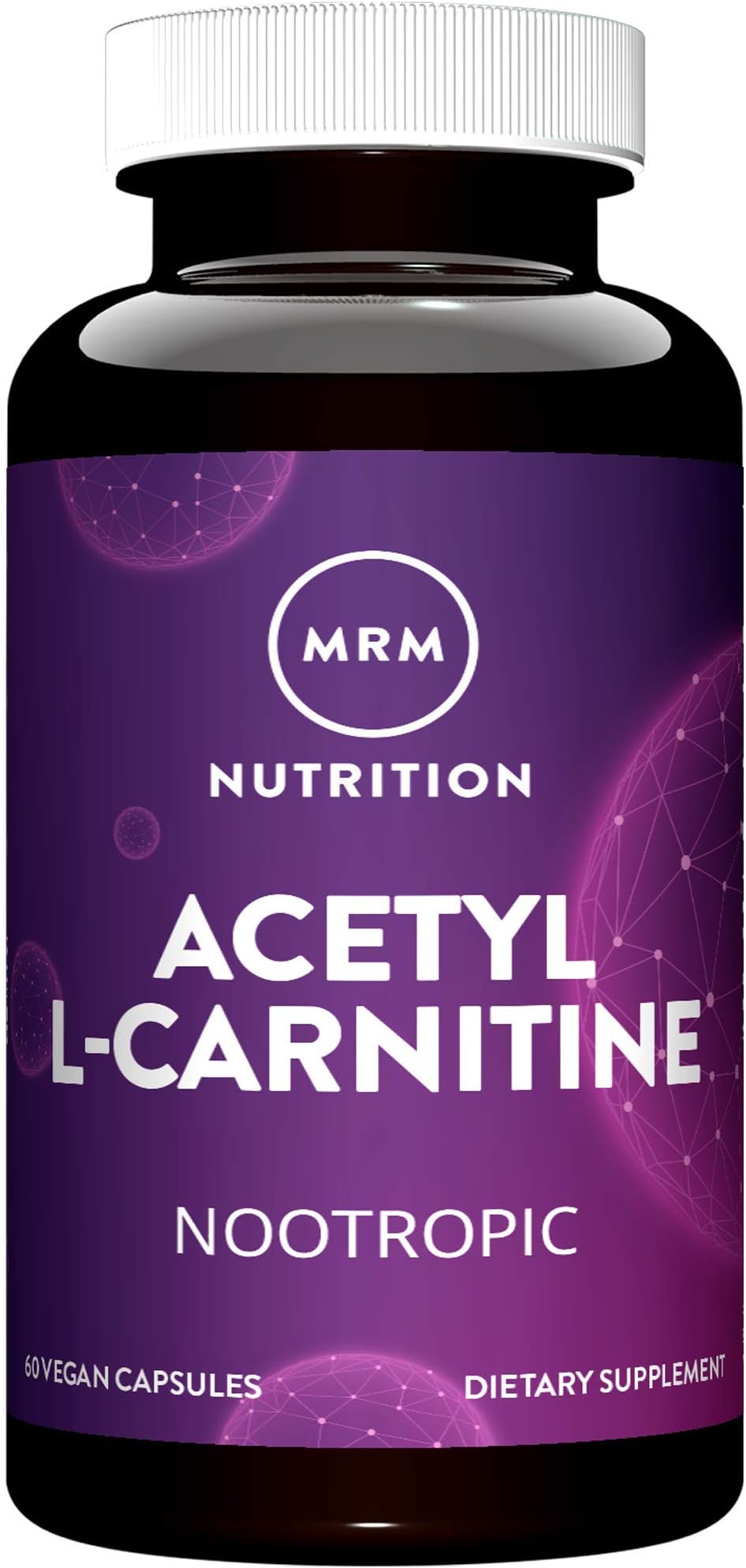 Mrm Acetyl L-carnitine 500 Mg 60 Veggie Caps