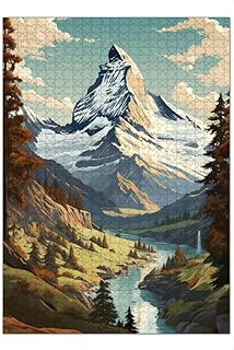 artboxONE-Puzzle XL (1000 Teile) Natur Matterhorn Zermatt