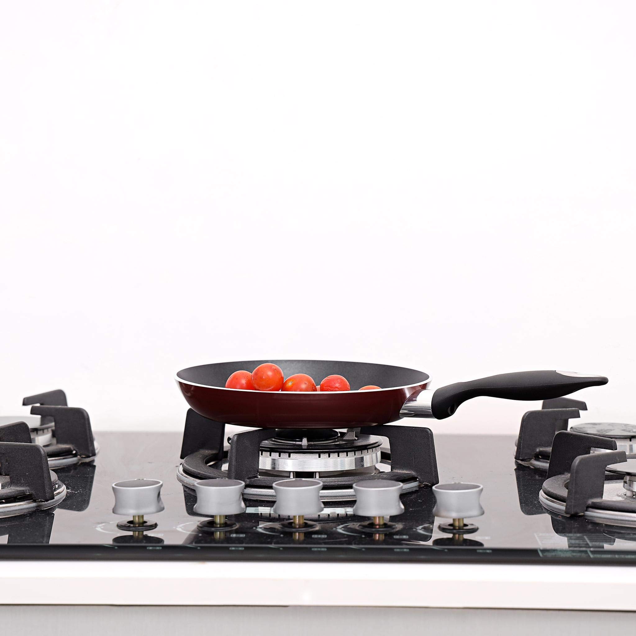 Royalford22 cm Three Layer Non- Stick Fry Pan, Red