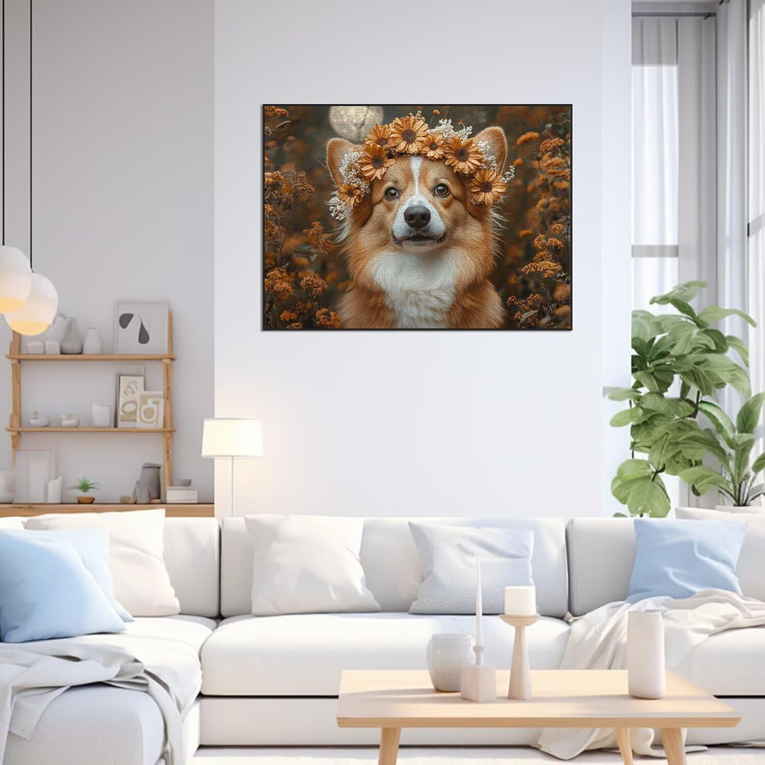 Puzzle 4000 Pezzi fiori Puzzle Classici per Gioco Familiare, n-67 | Impossibile Puzzles, Intrattenimento Creativo, Rilassamento e Intelligence, Regalo per Amore e Amico, Decorazioni Casa, cane