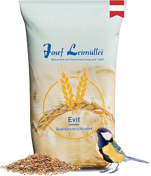 Leimüller Vogelfutter 25kg Classic - Natürliches Wildvogelfutter Ganzjahresfutter - Staubarmes Streufutter ohne Zusatzstoffe - Vogelfutter Wildvögel ganzjährig 25 kg