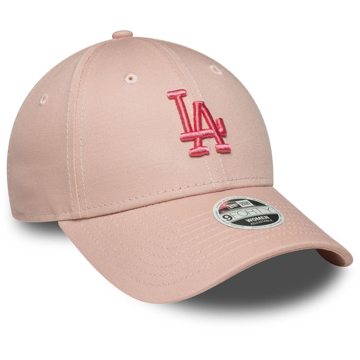 New Era 9Forty League Essential MLB Los Angeles Dodgers Cappello da baseball da donna rosa pastello