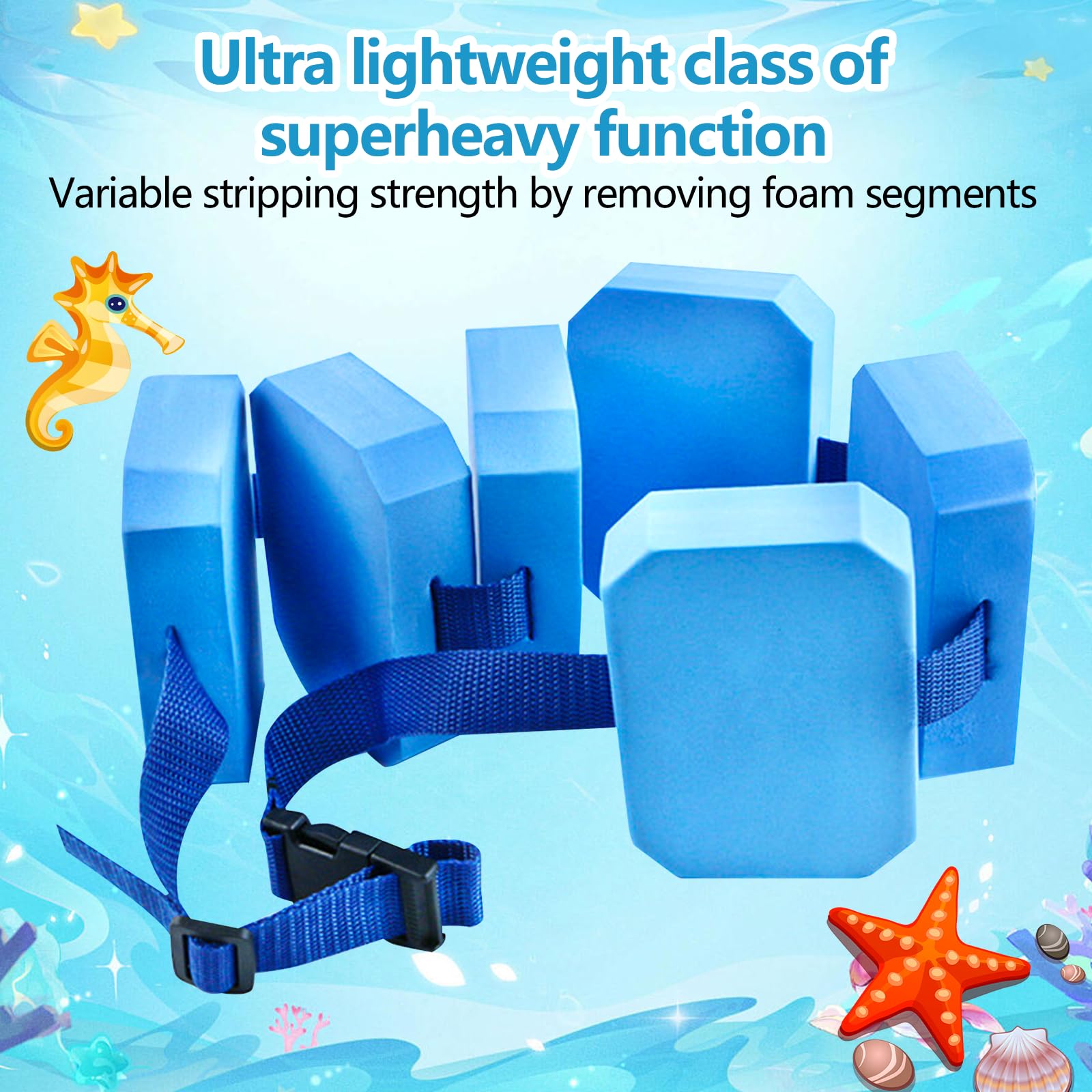 Schwimmgürtel Aus EVA-Schaum - Für Aquajogging & Wassergymnastik