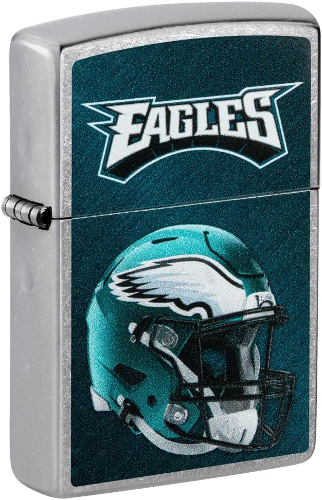 Zippo NFL Helmet Street Chrome Pocket Lighter