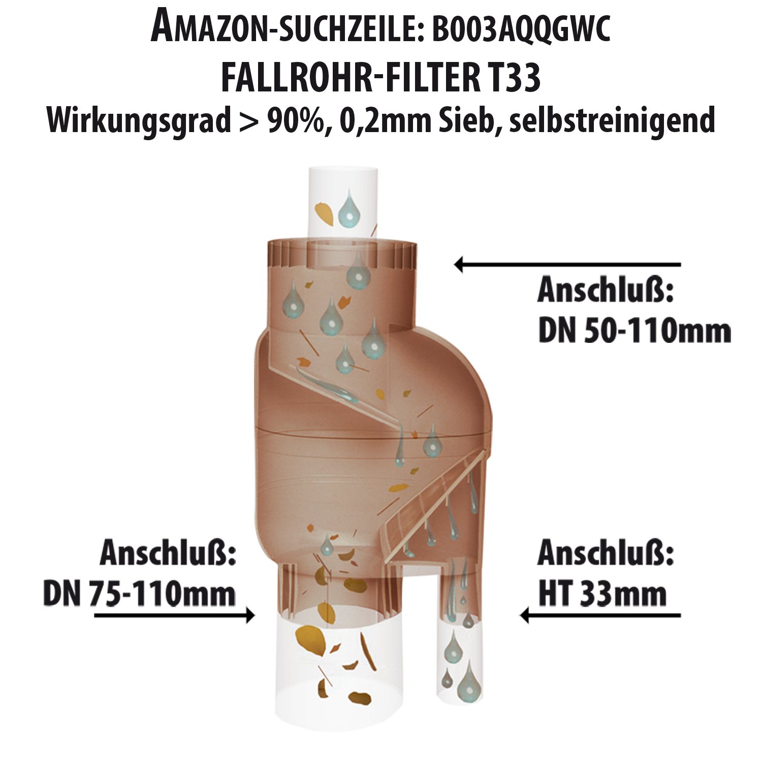 Beczka na deszczówkę dębowa, beczka na deszczówkę 50 l, beczka z drewna, dostępna również w 240 l (B003EQT5OO), 120 l (B003EQEJWC) i 450 l (B003ELUHQ4). Tutaj najpiękniejsze!