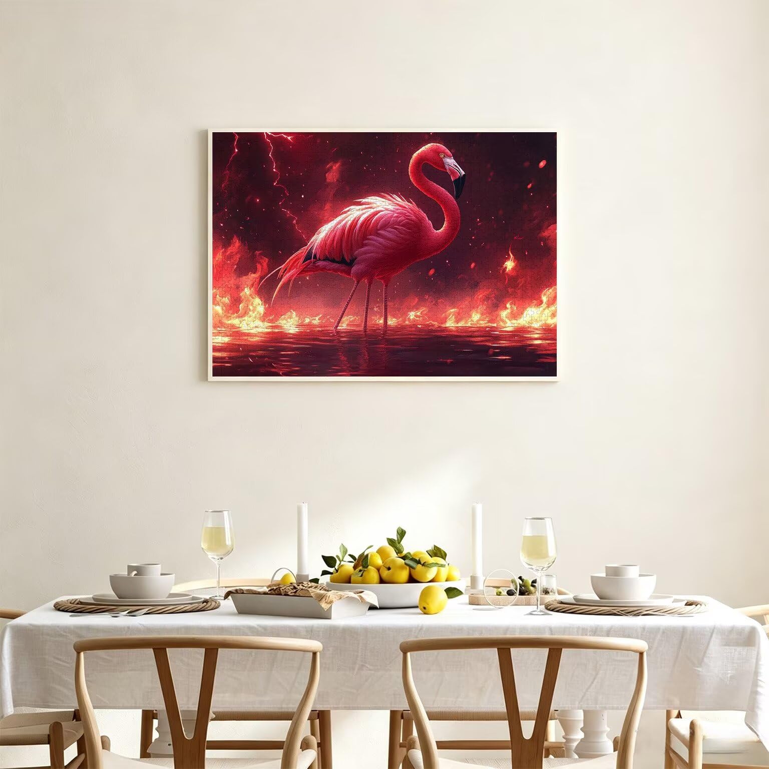 Puzzle dla dorosłych 6000, Flaming Flame, 179 x 105 cm, n-310