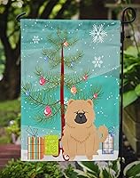 Vista 763 de Caroline's Treasures BB4243GF Bandera de jardín con texto en inglés «Merry Christmas» con texto en inglés «Merry Christmas», bandera decorativa