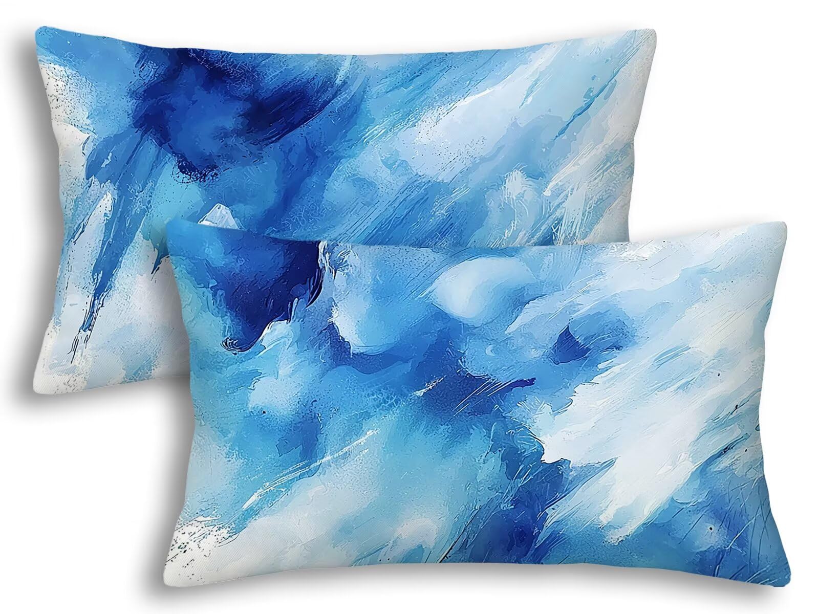 Housse Coussin Rectangulaire 40x60 pour Rénover un Canapé avec Style Abstrait