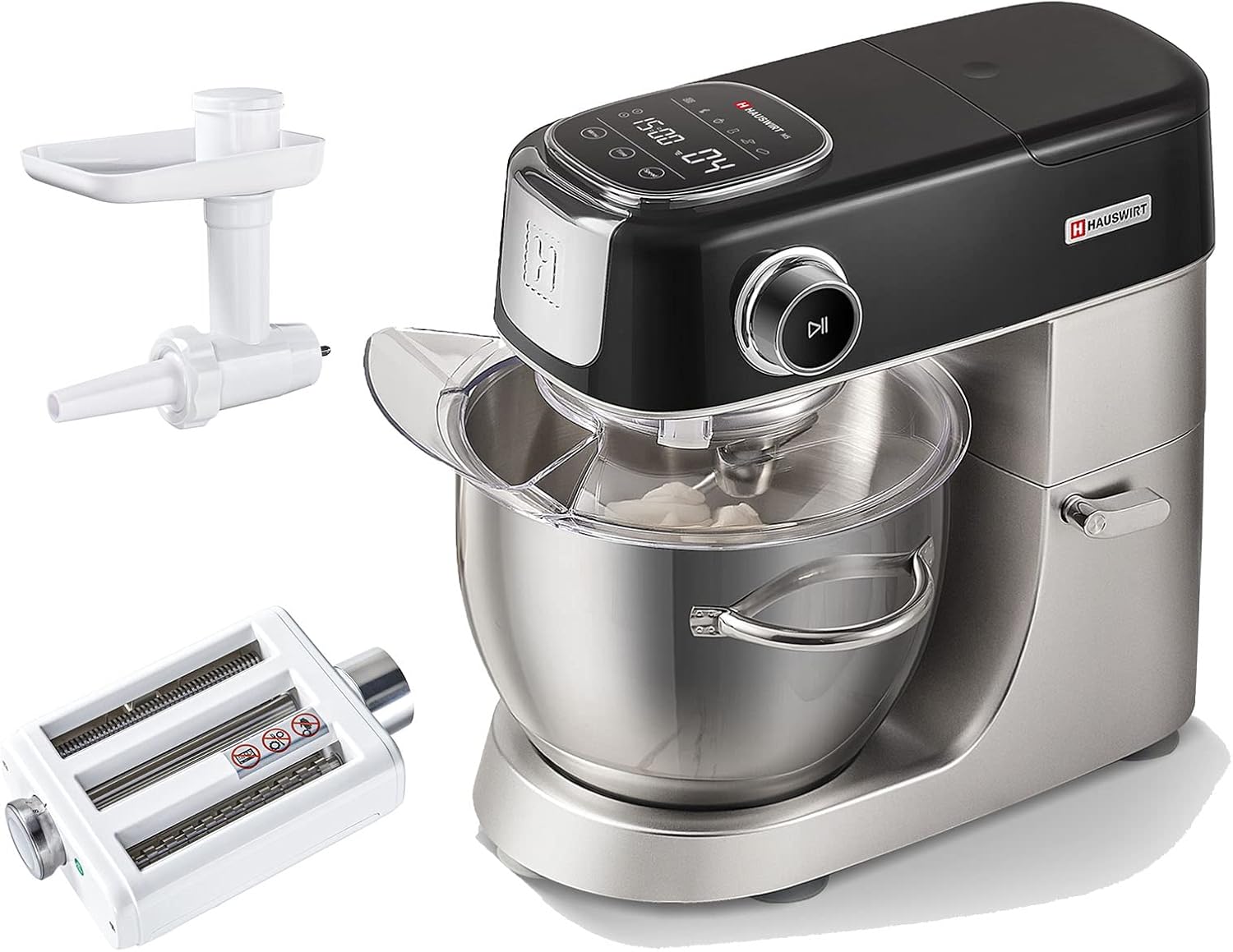 Hauswirt M5 Top Mounted Digital Stand Mixer with Meat
