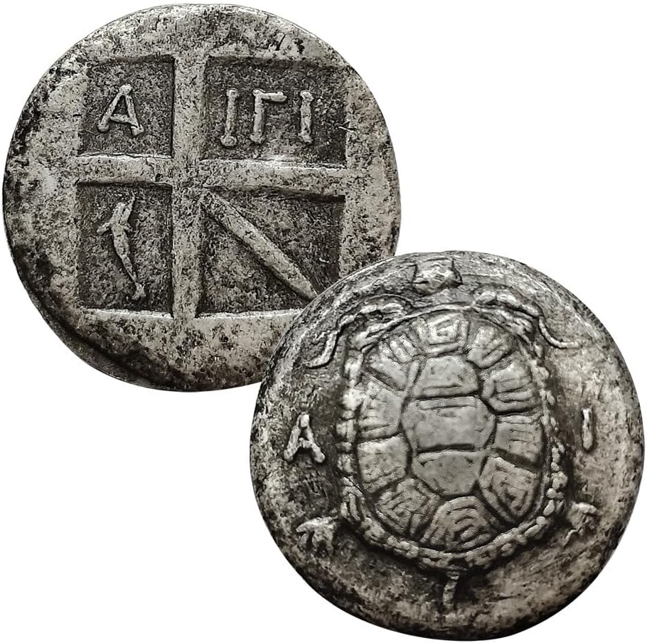 Ancient Greek Silver Coins Collection – Athena Owl & Roman Era Reproductions