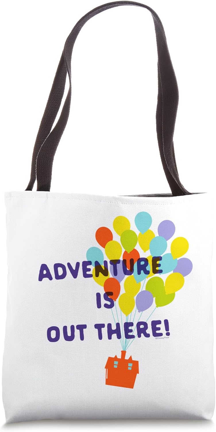 Disney PIXAR Up Adventure is Out There Tote Bag
