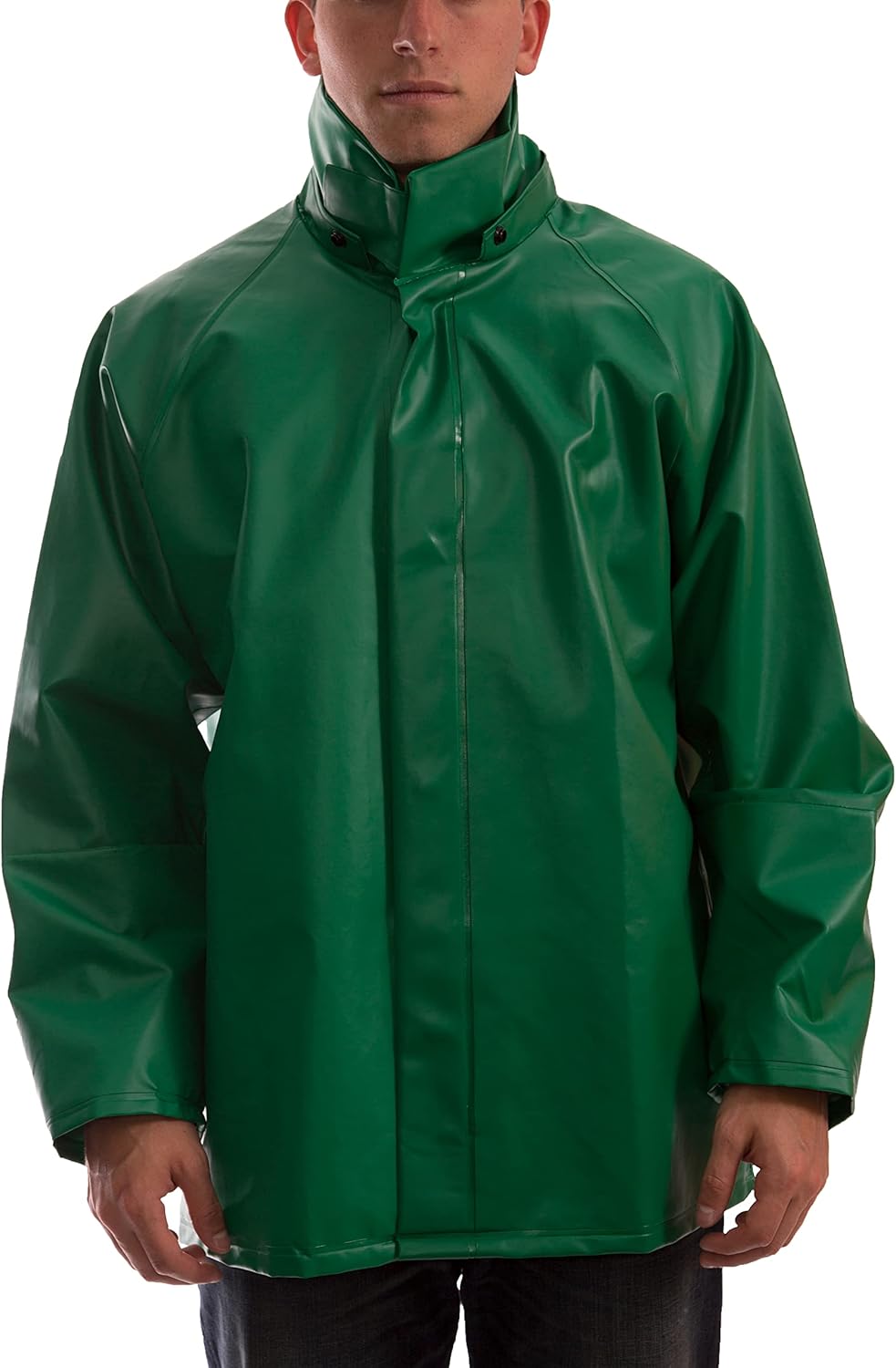 Tingley Unisex Safetyflex Flame Resistant Jacket, Green, Large