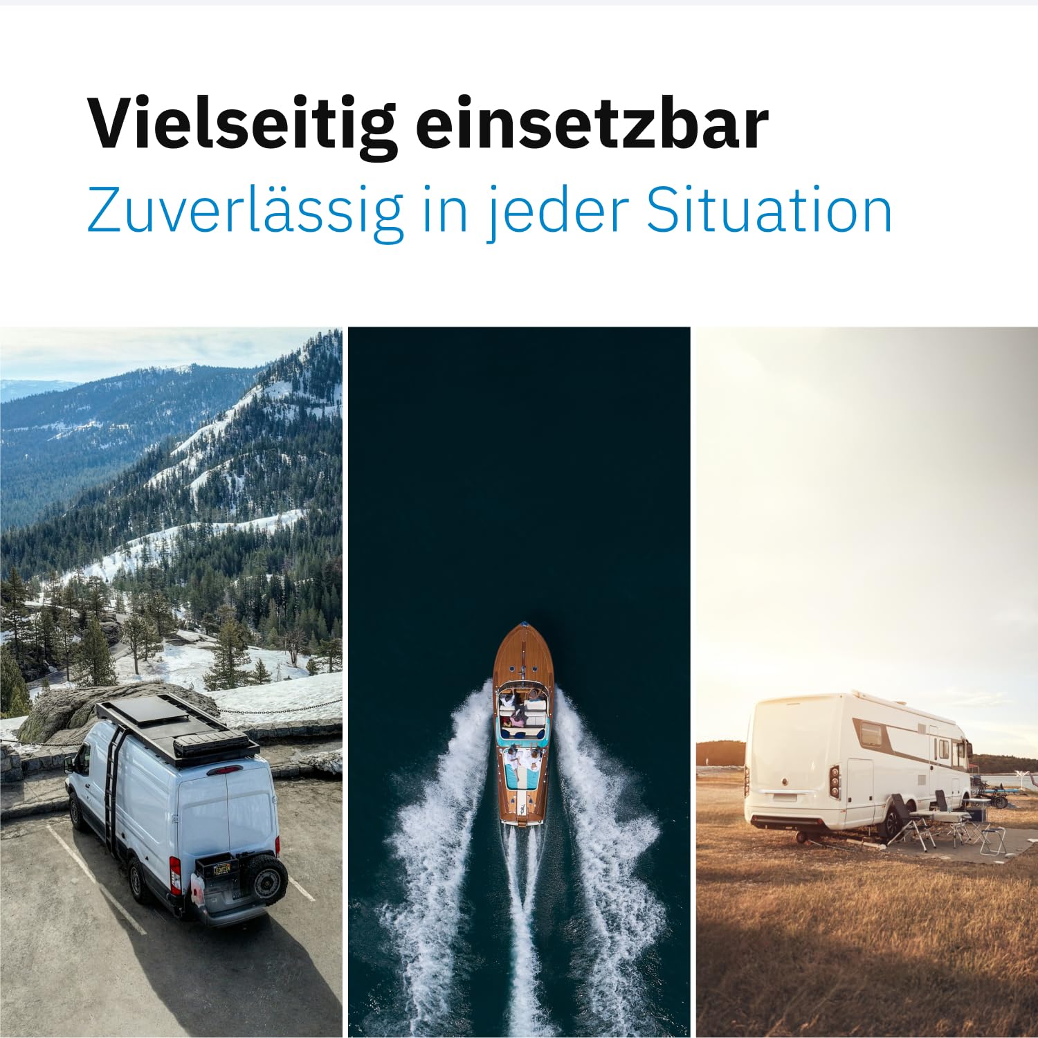 ECTIVE - DSC 25 MPPT Dual Solarladeregler 12V 25A – bis 50V, 350 Wp kompatibel mit LiFePO4/AGM/GEL/Nass – Für Bord- und Starterbatterie in Wohnmobil, Camper, Caravan, Boot