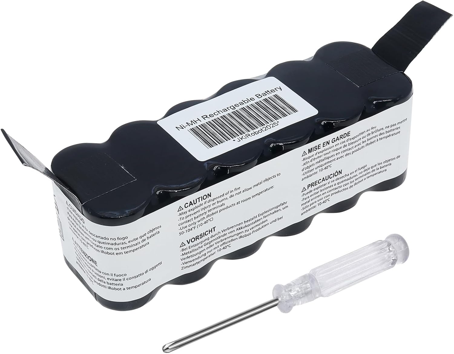 Replacement Battery for iRobot Create 2, Scooba 450, Roomba 500 600 700 & Select 800 Series Robots, Compatible with iRobot Roomba Replacement Parts - Extended Life Battery Accessories