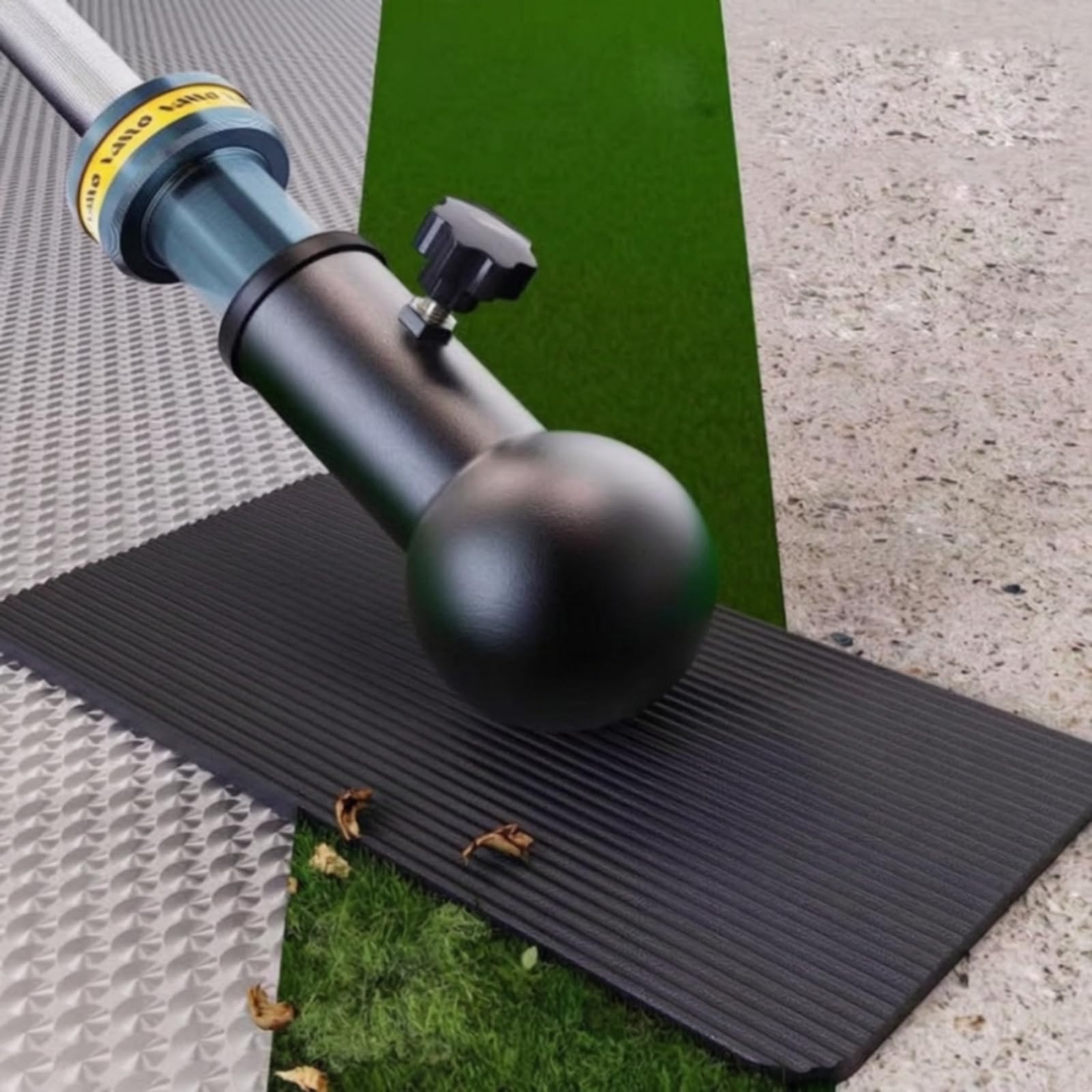 Fitness Training Handle Anclaje Giratorio para Barra Base de Metal Resistente Manguito Cilíndrico con Bloqueo Movimiento Multidireccional en Acero