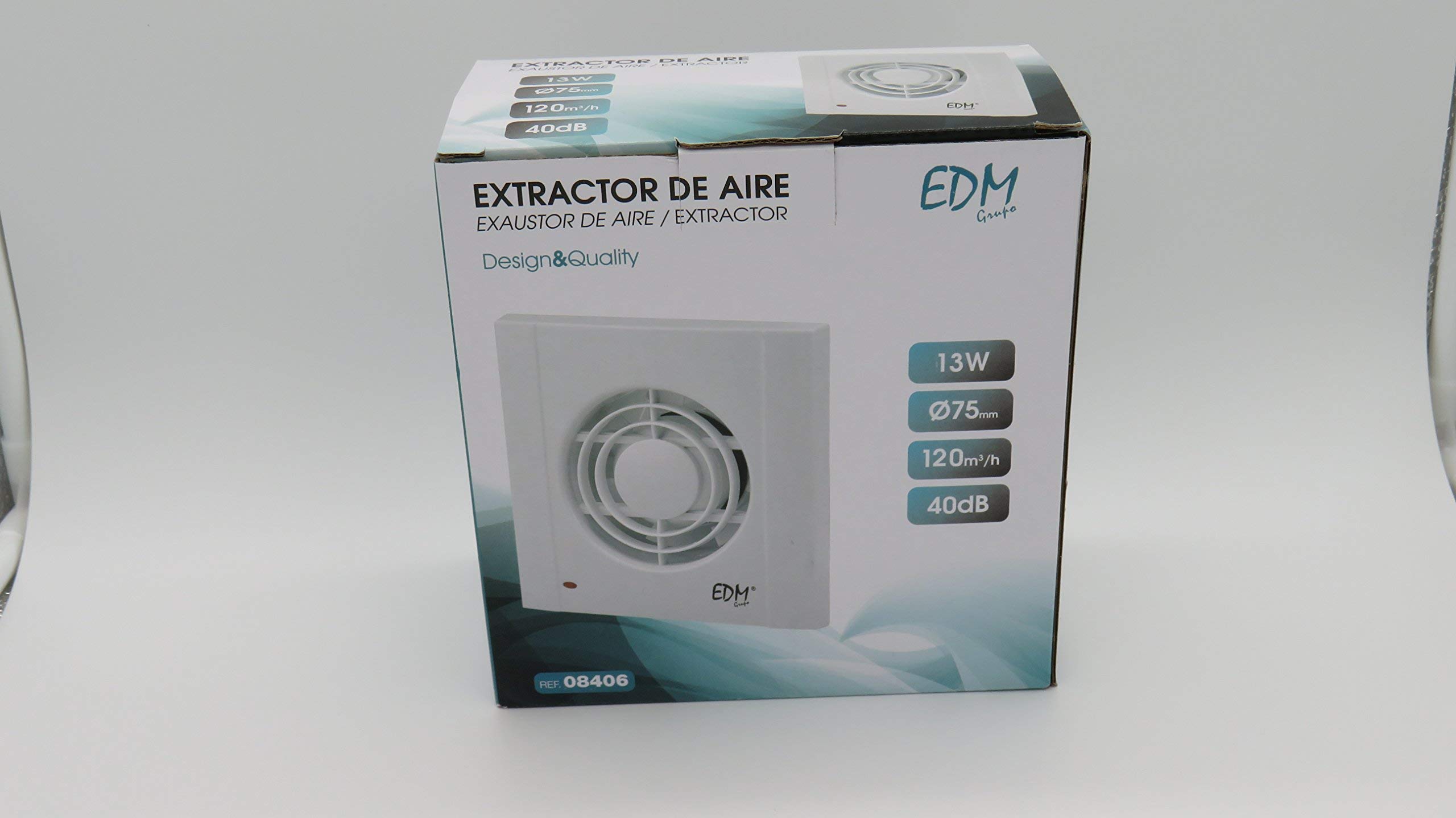 Extractor de baño EDM Ø75